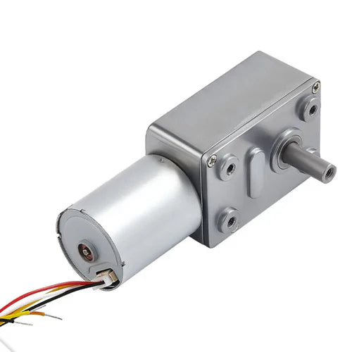 DC Brushless Worm Gear Motor 2430BL for Robots, 12V, 40RPM – High Torque & Durable All-Metal Gears