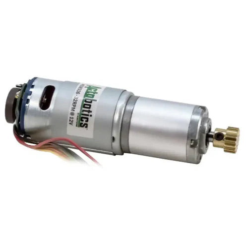 12V 118RPM HD Premium Planetary Gearmotor with Encoder, 958.2 oz-in Torque, High Precision DC Motor