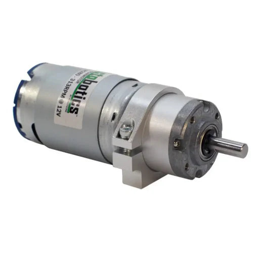 12V 118RPM HD Premium Planetary Gearmotor with Encoder, 958.2 oz-in Torque, High Precision DC Motor