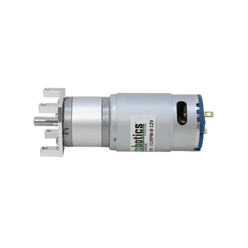 12V 84RPM 1347.1oz-in HD Premium Planetary Gearmotor with D-Shaft
