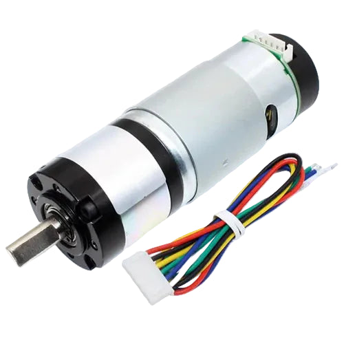 36D DC-Planetengetriebemotor mit Encoder – 24 V, 230 U/min, Hochleistungs-Bürstenmotor mit 1:51-Untersetzung