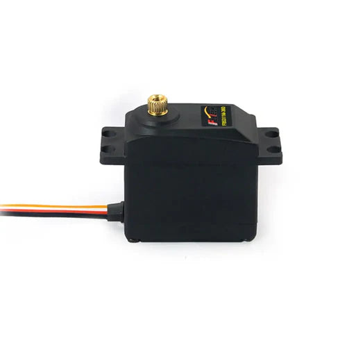 15kg Continuous Turn Servo with Feedback – Copper Gear, Ball Bearings, 360° Rotation