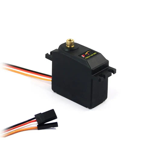 15kg Continuous Turn Servo with Feedback – Copper Gear, Ball Bearings, 360° Rotation