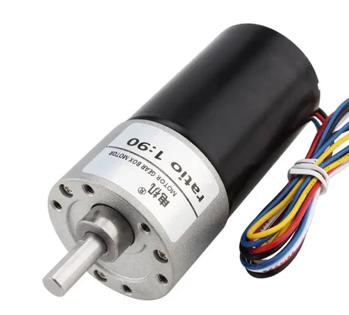 36D Long Life Brushless DC Geared Motor, 24V 55RPM – Low Noise, High Efficiency, Built-in Driver