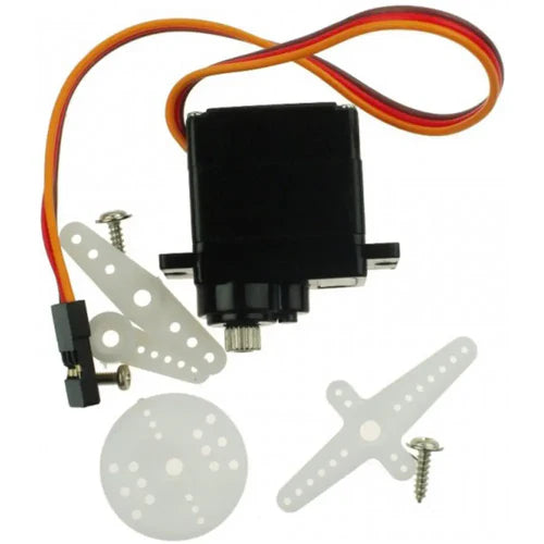 Goteck 2.5kg Metal Gear Micro Servo – High Torque, Fast Response, Lightweight for RC Planes, Helicopters, and Mini Robots