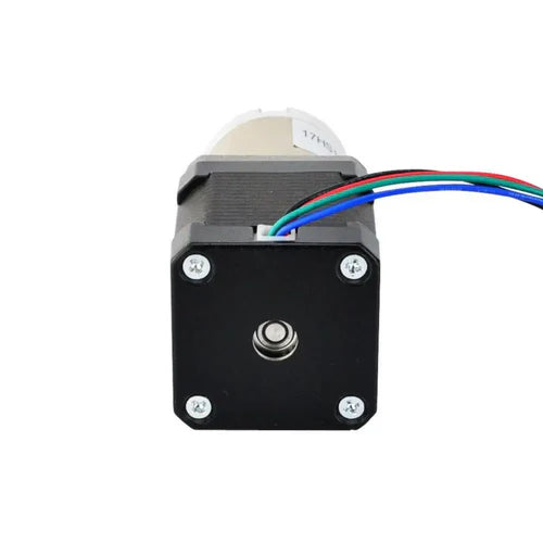 2.8V 1.68A 566oz-in NEMA 17 100:1 Bipolar Stepper Motor with Planetary Gearbox, High Torque, Compact Design