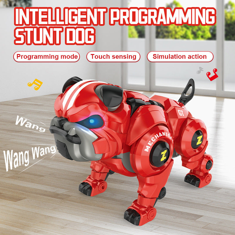 Interactive Smart Robot Dog Toy – Programmable Electronic Pet with Remote Control