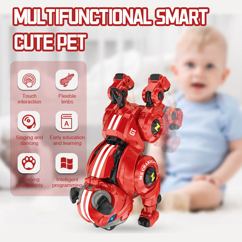 Interactive Smart Robot Dog Toy – Programmable Electronic Pet with Remote Control