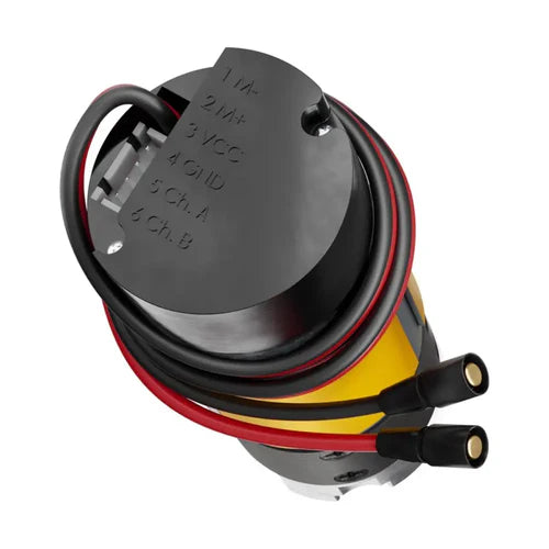 5203 Series Yellow Jacket Planetary Gear Motor 5.2:1, 1150 RPM, 12V DC, 3.3-5V Encoder, Steel Gears, Brushed DC