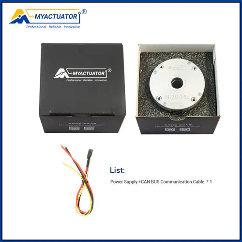 Myactuator New H-7015 Hollow Torque Servo Motor | High Precision Gimbal Brushless DD Motor with Large Hollow Built-in Driver