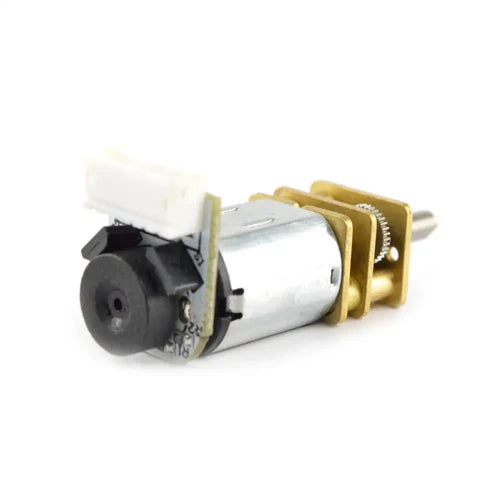 6V 100:1 155RPM Micro Metal Gearmotor with Encoder – High Precision Mini DC Gear Motor