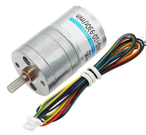 24mm Brushless DC Gear Motor – 6V 175RPM High Torque Metal Gearbox