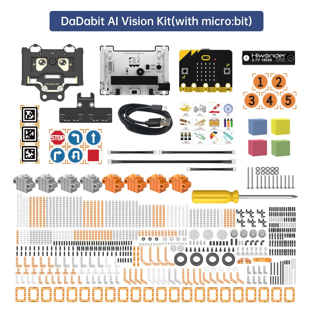DaDa:bit AI Vision Kit Programmable Building Block Kit