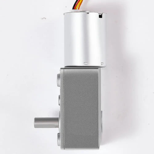 DC Brushless Worm Gear Motor 2430BL for Robots, 12V, 40RPM – High Torque & Durable All-Metal Gears