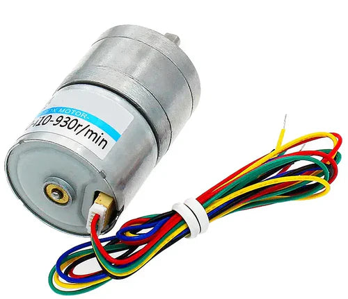 24mm Brushless DC Gear Motor – 6V 175RPM High Torque Metal Gearbox
