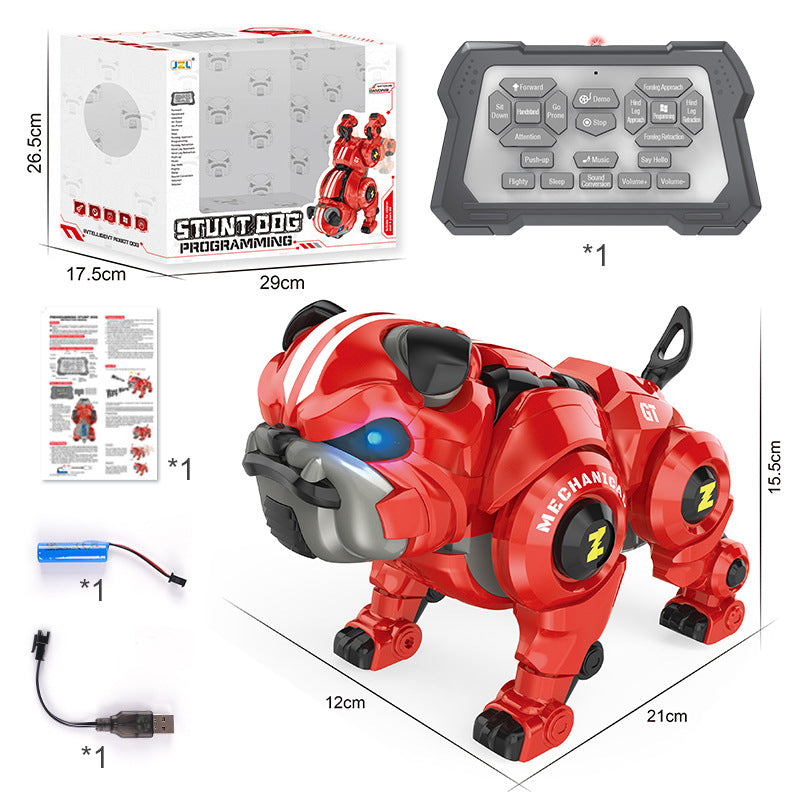 Interactive Smart Robot Dog Toy – Programmable Electronic Pet with Remote Control
