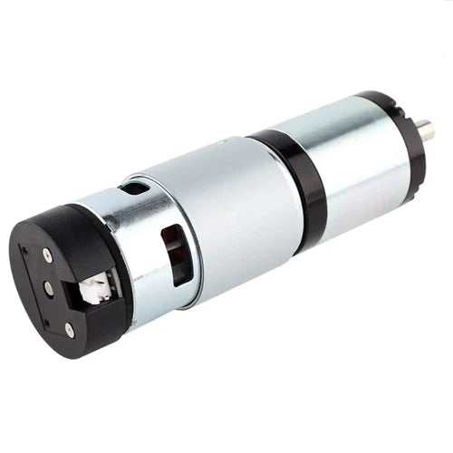 42mm High Torque 24V Planetary Gear Motor with Encoder – 165 RPM, Brushed DC, Heavy Duty