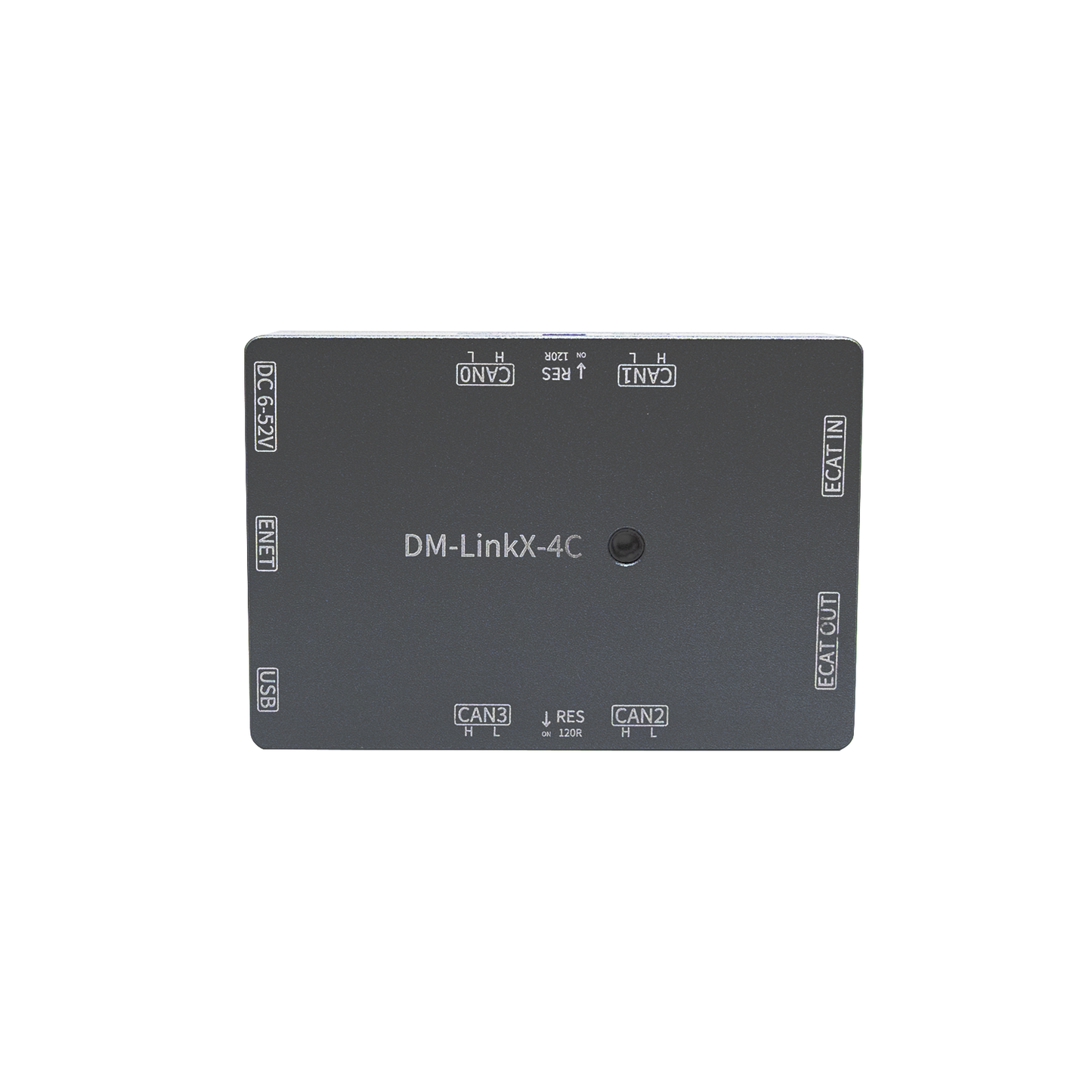 DAMIAO DM-LinkX-4C EtherCAT to CAN FD Gateway USB to 4-Channel CAN FD Communication Module