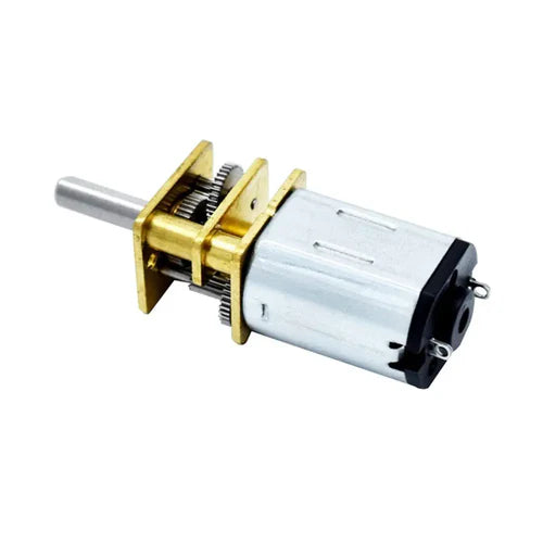 DC 12V 500RPM N20 High Torque Speed Reduction Motor with Metal Gearbox (4-Pack)