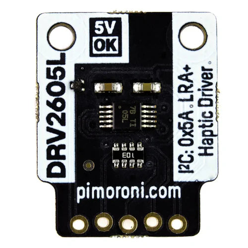 Pimoroni DRV2605L Linear Actuator Haptic Breakout – Programmable Tactile Feedback for Raspberry Pi and Arduino