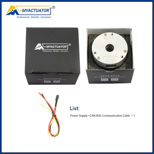 RMD-H-50 High-Speed Motor All-in-One Direct Drive Module with High Precision Drive Integration and Large Hollow