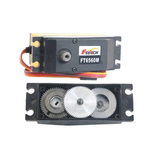 FeeTech FT6560M Large Metal Gears Digital Servo – 60KG High Speed Digital Servo