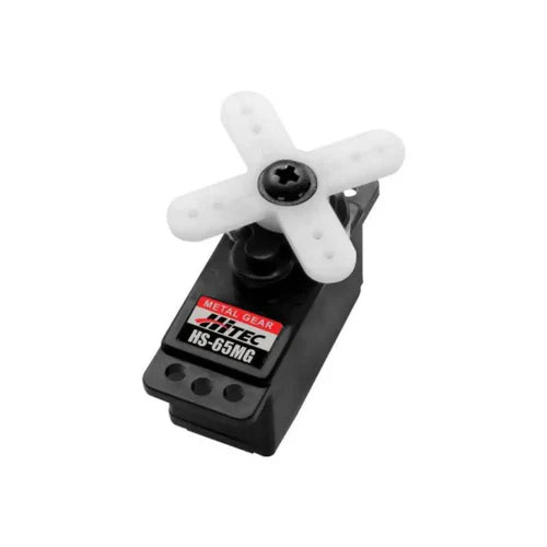 HS-65MG Metal Gear Feather Micro Servo Motor – High Torque, Lightweight Micro Servo for RC Helicopters, Cars, and Park Flyers
