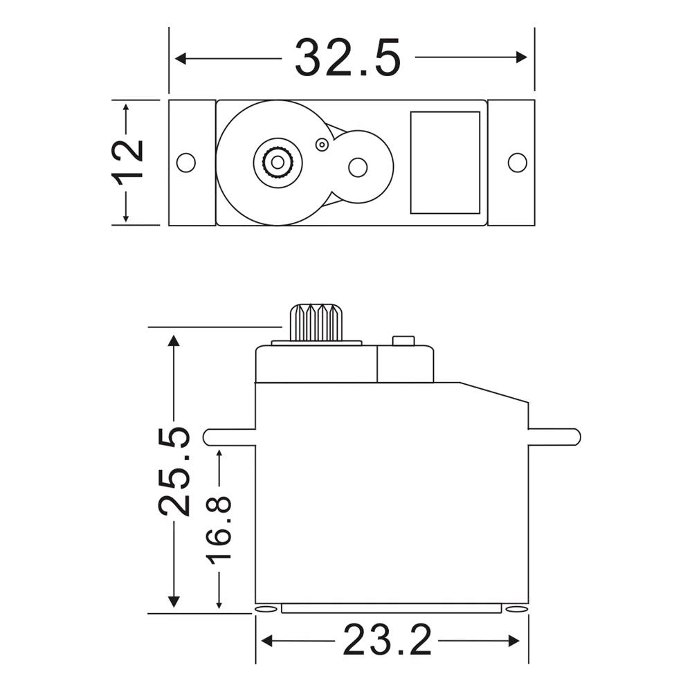 JX PDI-1109MG 9g Digital Metal Gear Servo 2.5kg High Speed 300Hz