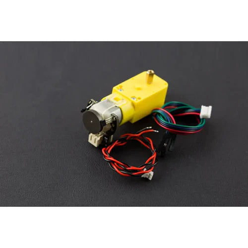 Micro 6V 160RPM 120:1 DC Geared Motor with Integrated Encoder for Robotics