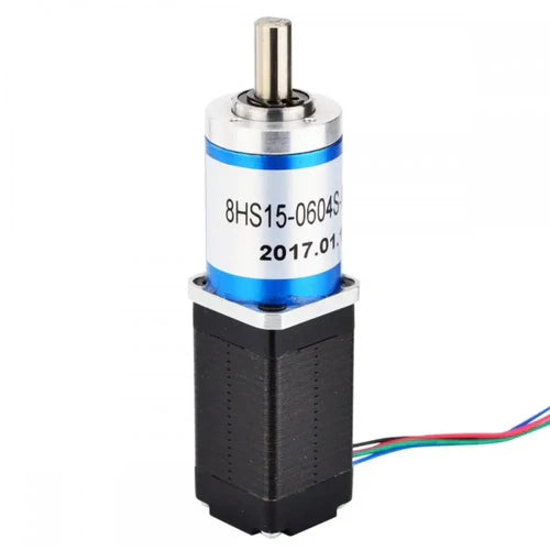 Nema 8 Stepper Motor Bipolar 6V 0.6A w/ 64:1 Planetary Gearbox High Torque Precision Motor for Robotics