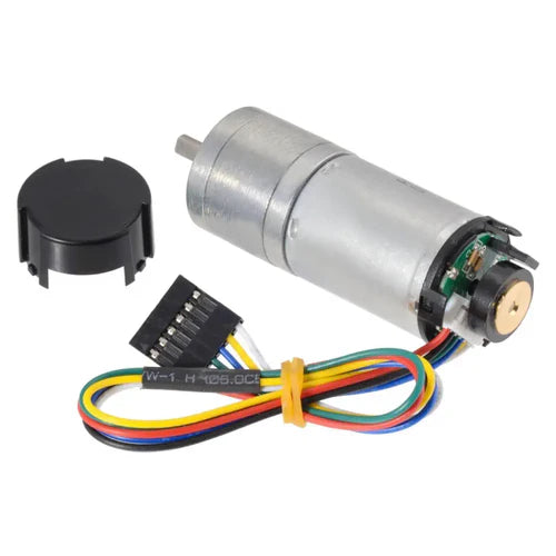 Pololu 12V 75:1 Metal Gearmotor HP with 48 CPR Encoder | High Torque Precision DC Motor for Robotics