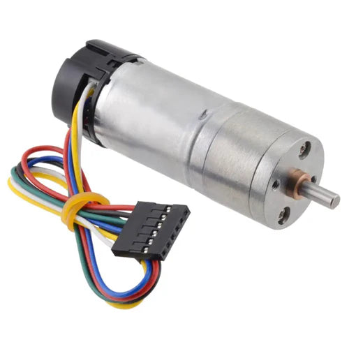 Pololu 12V 75:1 Metal Gearmotor HP with 48 CPR Encoder | High Torque Precision DC Motor for Robotics