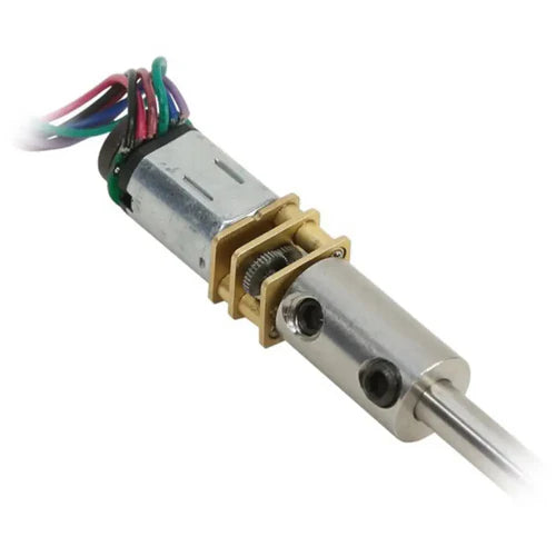 Premium N20 Gear Motor 298:1 Ratio, 90 RPM, Brushed DC Motor w/ Magnetic Encoder