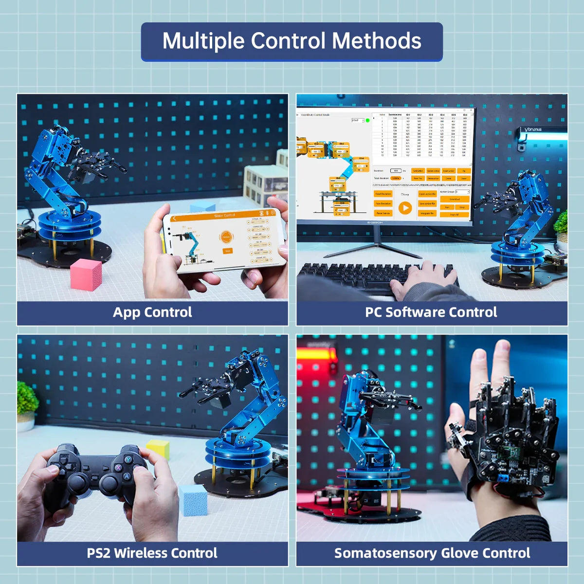 Hiwonder LeArm AI Desktop Robot Arm