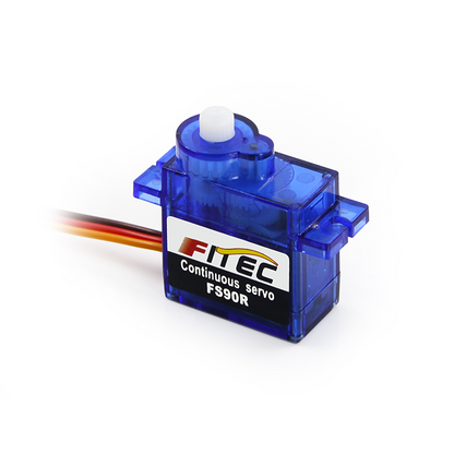 FEETECH FS90R 9g Micro Continuous Rotation Servo Motor 360° Mini RC Servo for Robot Car Wheel Drive