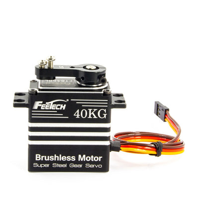 40KG Brushless Servo Motor FT83 Series (180° / 360° Optional) Metal Gear High Torque Digital Servo for Robotics