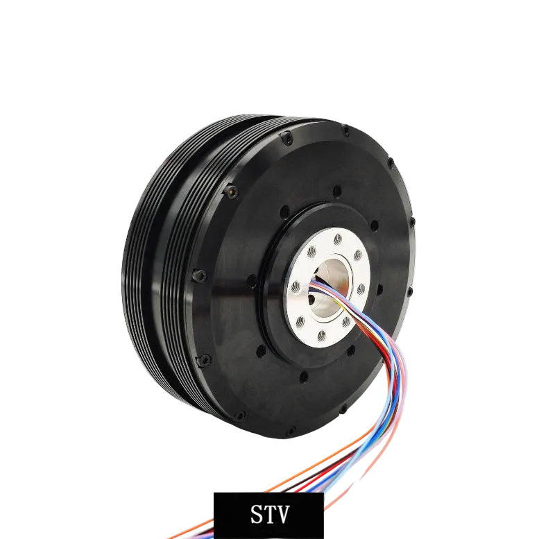 PM120 (10025) High Torque Gimbal BLDC Motor | 36V Frameless Robot Joint Motor with Encoder Option