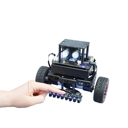 RGB 8-Channel Line Follower Sensor Module with Auto Calibration for Arduino STM32 Raspberry Pi Jetson