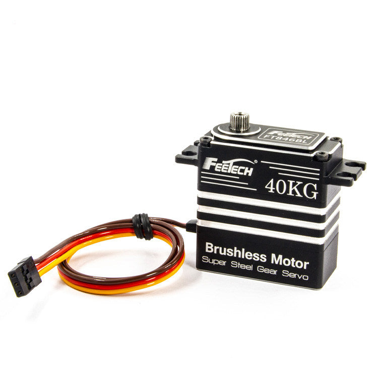 40KG Brushless Servo Motor FT83 Series (180° / 360° Optional) Metal Gear High Torque Digital Servo for Robotics