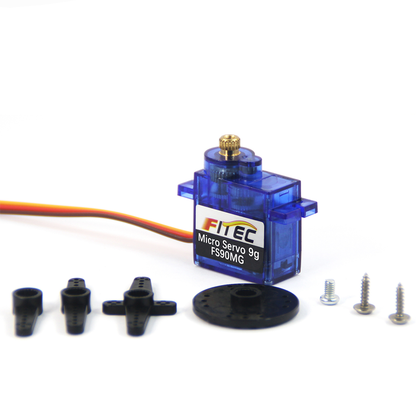 FEETECH FS90MG 9g Metal Gear Micro Servo 180° Digital RC Servo for RC Helicopter Robot Arduino