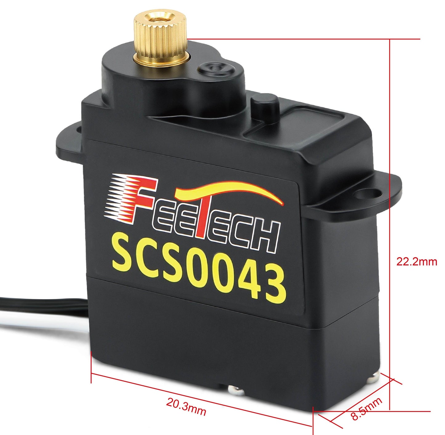 FEETECH 2g / 3.7g / 4.3g / 5g Mini TTL Serial Bus Servo Metal Gear Digital Servo for AI Robots Smart Toys