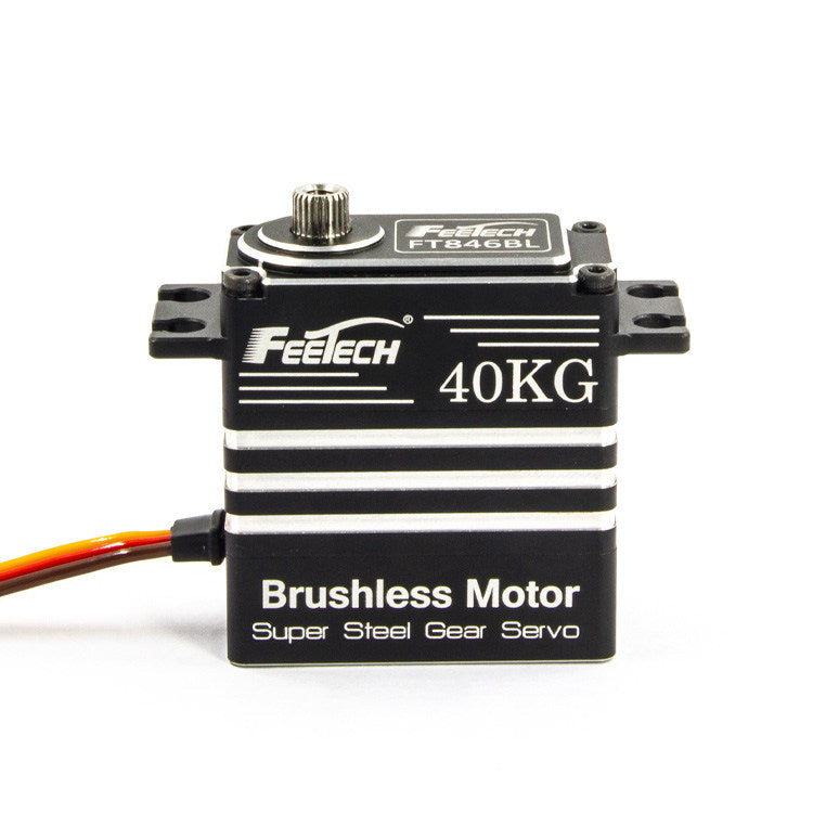 40KG Brushless Servo Motor FT83 Series (180° / 360° Optional) Metal Gear High Torque Digital Servo for Robotics