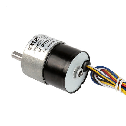 GM37-BLDC3525 Brushless DC Gear Motor 12V 24V High Torque Metal Gear Reduction Motor with PWM Speed Control