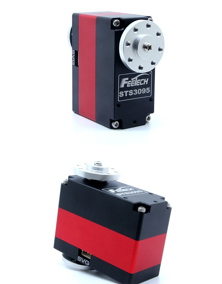 FEETECH STS3095 95KG Full Metal Dual Shaft Serial Bus Servo 360° Robot Smart Servo