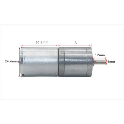 25mm 12V 60RPM Brushless DC Gear Motor with Encoder – Low Noise, Long Life, Adjustable Speed