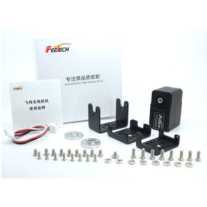 FEETECH STS3250 50KG 360° Dual Shaft Serial Bus Servo 12V Metal Gear Robot Servo