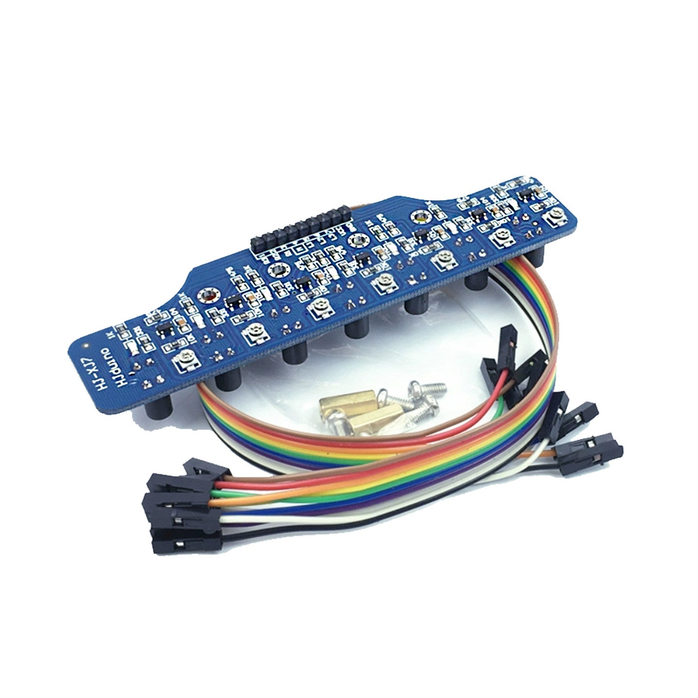 7-Channel Infrared Line Tracking Sensor Module – Digital Output for Robot Car