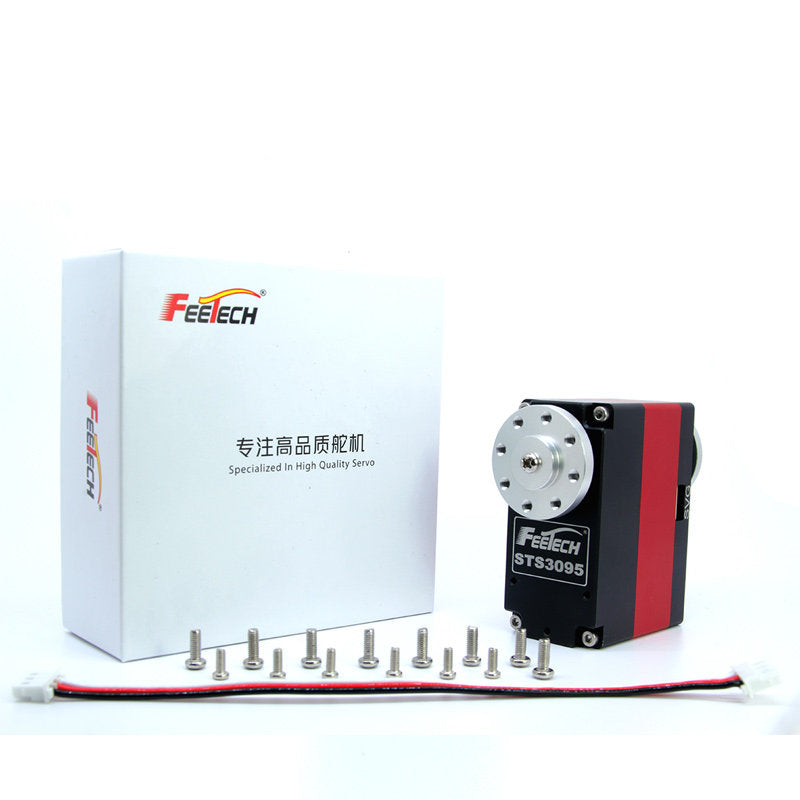 FEETECH STS3095 95KG Full Metal Dual Shaft Serial Bus Servo 360° Robot Smart Servo
