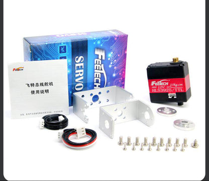 FEETECH HL3925M 25KG TTL Bus Servo Dual Shaft 360° Magnetic Encoder Smart Servo