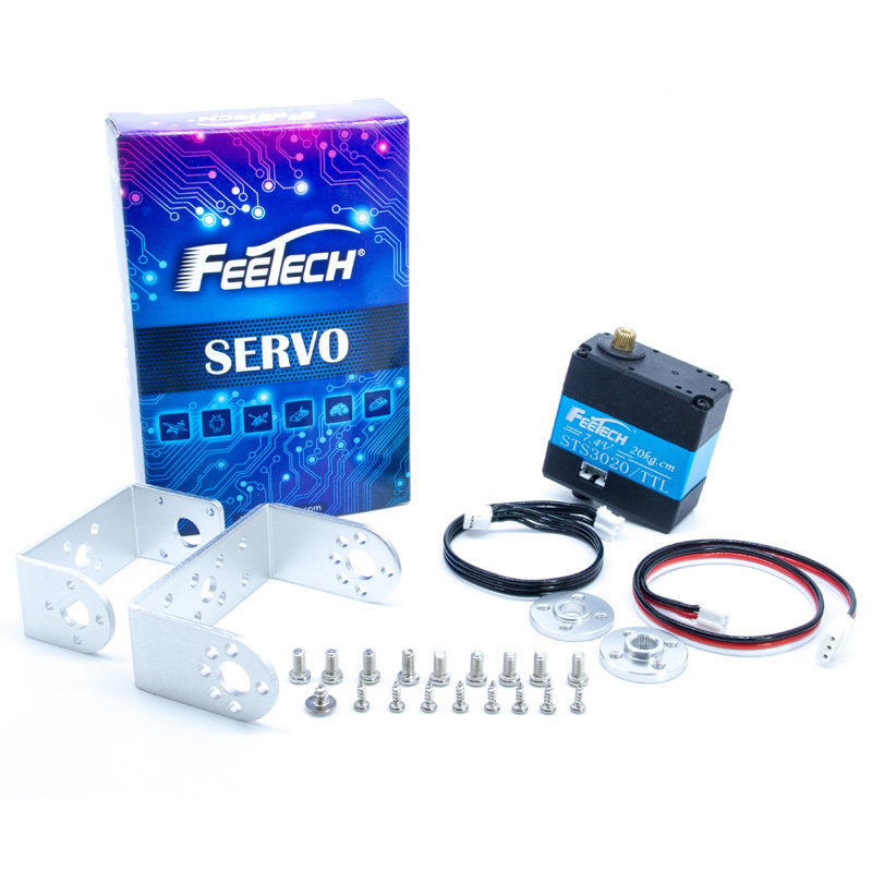 FEETECH STS3020 20KG Magnetic Encoder 360° TTL Bus Smart Servo for Robotic Arm